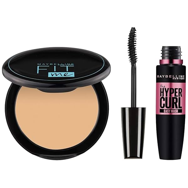 Maybelline New York Hypercurl Mascara Washable, Black