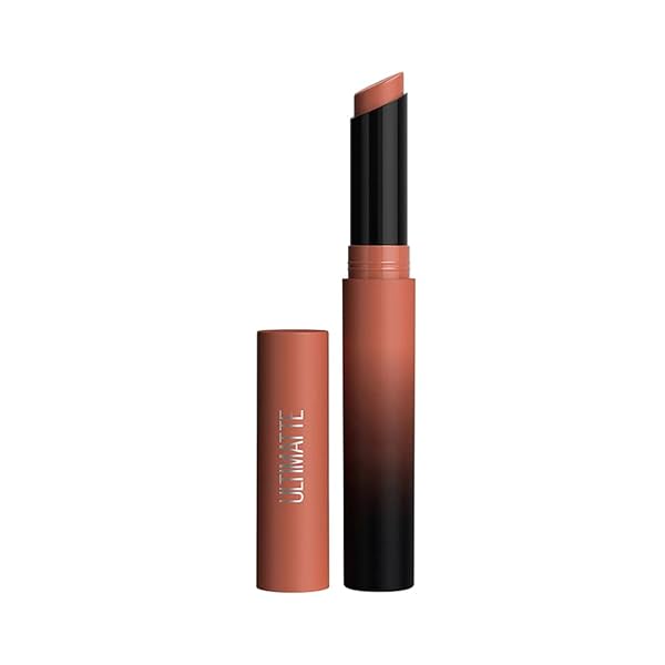 Maybelline New York Lipstick, Matte Finish, Bold Colour, Enriched With Jojoba Oil, Color Sensational Ultimattes, 799 Mor