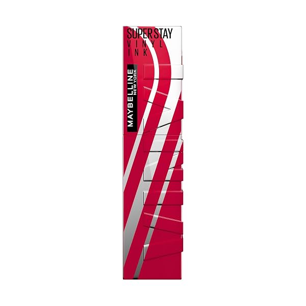 Maybelline Super Stay Vinyl Ink High Shine Racing Liquid Lipstick, Finish