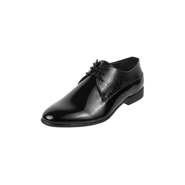 Metro Men Patent Leather Formal Shoes