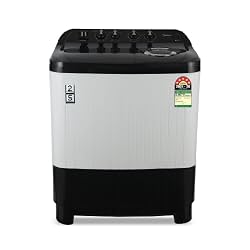 Midea 8kg Semi Automatic Top Load Washing Machine, Dual Wave Pulsator