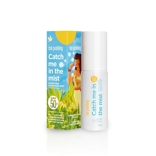 Milky Sunscreen Spray for Face & Body | SPF 50 PA++++ | Broad Spectrum UVA/UVB Protection | All Skin Types | Protects fr
