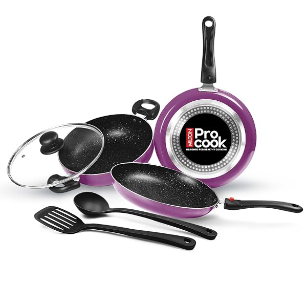 Milton Pro Cook Induction Cookware Set off 5Pcs