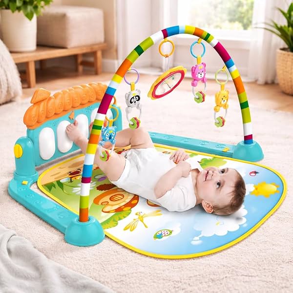 MiniExplorer Play Mat for Babies 0-12 Months