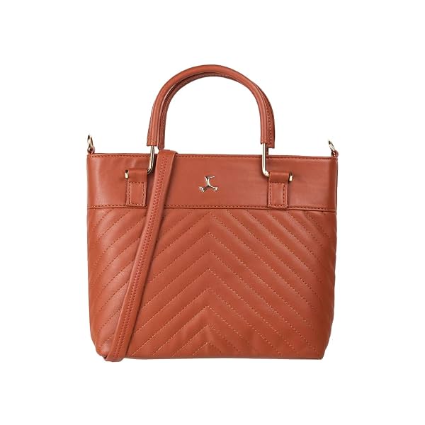 Mochi Faux Leather Premium Zipper Casual Handbag For Women