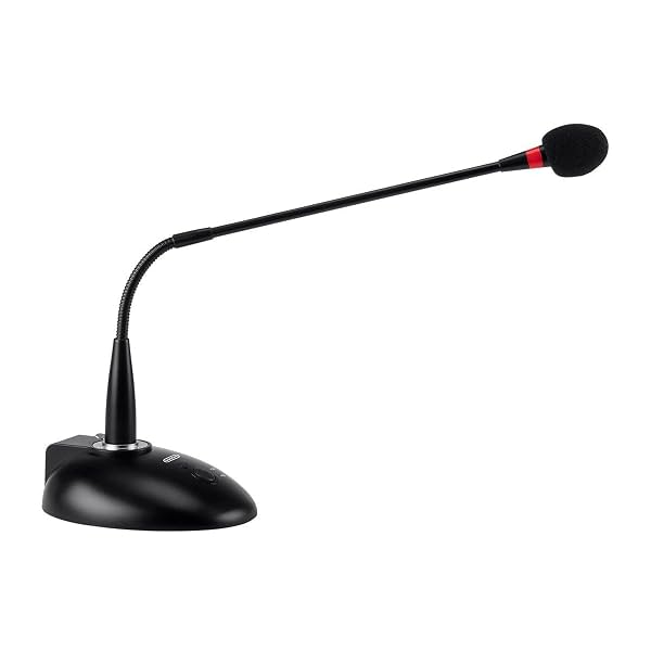 Monoprice Commercial Audio Desktop Paging Microphone