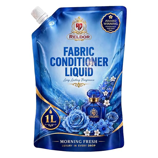 Morning Fresh Fabric Conditioner 1 L Refill Pack|| After Wash Liquid Fabric