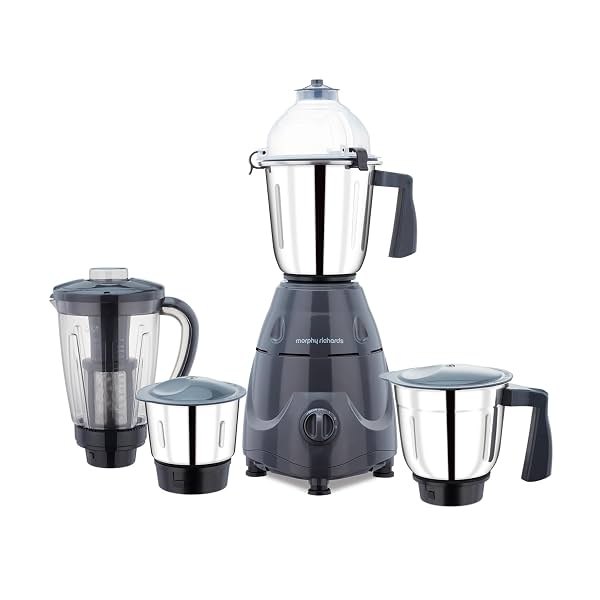 Morphy Richards Icon Superb 750 Watts Mixer Grinder| 4 Stainless Steel Mixer