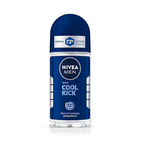 NIVEA MEN Cool Kick Deodorant Roll On 50ml