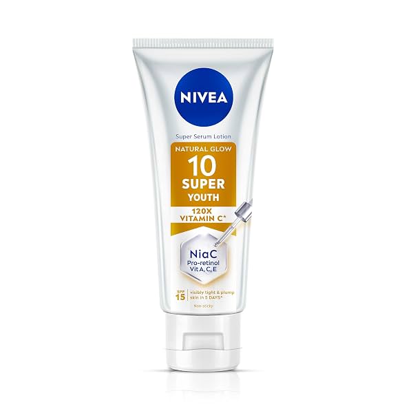 NIVEA Super 10 Youth Body Serum Lotion 170ml | Niacinamide Retinol 120X Vitamin C Body Lotion