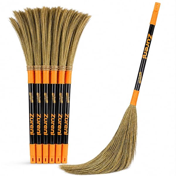 Natural Grass Floor Cleaning Broom 40 Pcs Pack