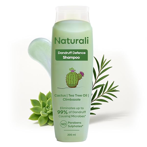 Naturali Australian Tea Tree Non-Drying Dandruff Defence Shampoo 200 ml