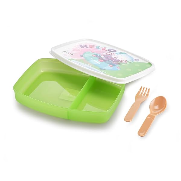 Nayasa Witty Deluxe Mini 2 Compartment Lunchbox