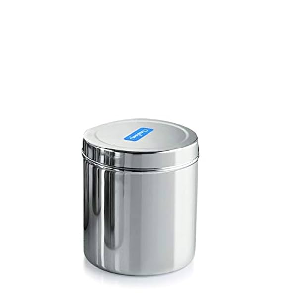 Neelam Stainless Steel 12 (22 Gauge) Deep Dabba, 1900 ml