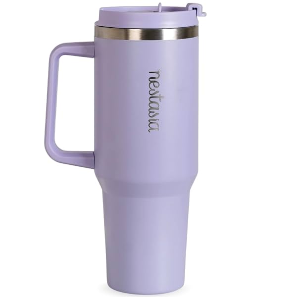 Nestasia GripSip40 Tumbler with Straw & Side Handle 1.2L