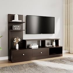 Nilkamal Aroy Engineered Wood TV Unit with Shelving Storage TV Unit