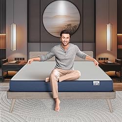 Nilkamal SLEEP Plus Memory Foam 8 Inch King Size Mattress 10 Years Warranty | (78 x 72 x 8)