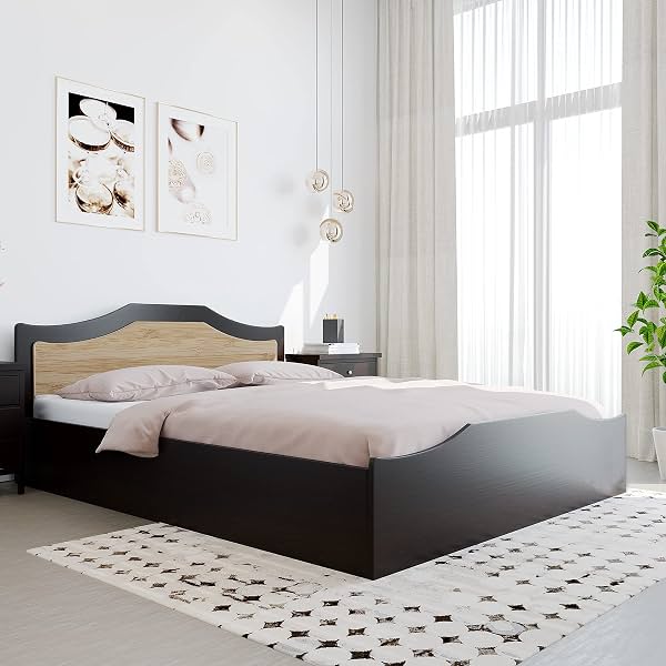 Nilkamal Willy Wooden Queen Bed with Box Storage