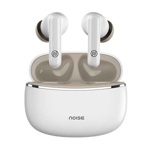 Noise Aura Buds in Ear Truly Wireless Earbuds with 60H of Playtime, Quad Mic with ENC, Dual Device Pairing, Instacharge(