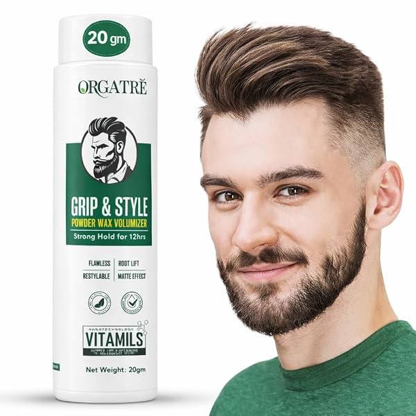 ORGATRE Grip & Style Hair Volumizing Powder20 gm (Pack of 1)