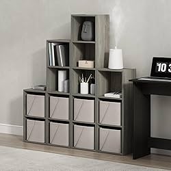 Oakcraft Engineered Wood Multipurpose Single Cube Storage Organizer