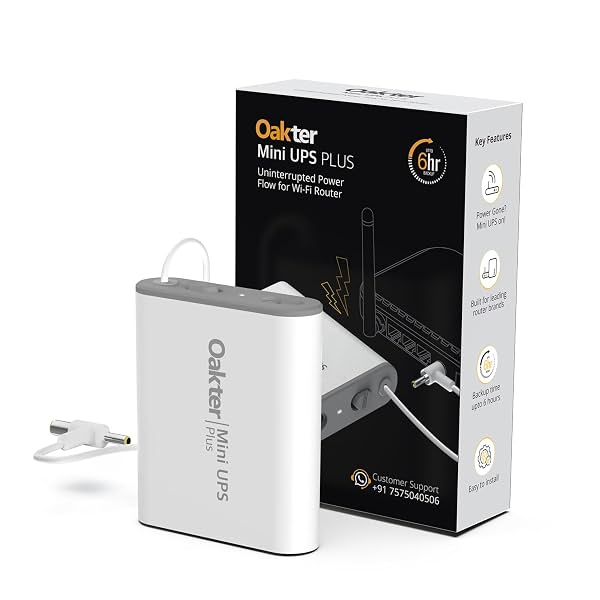 Oakter Mini UPS for WiFi Router