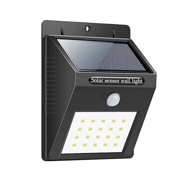 Ocean Mart Plastic Outdoor Weatherproof 20-led Solar Motion Sensor Light