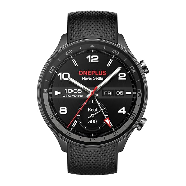 OnePlus Watch 2R with Wear OS 4 by Google,Snapdragon W5 Chipset,Upto 100hrs