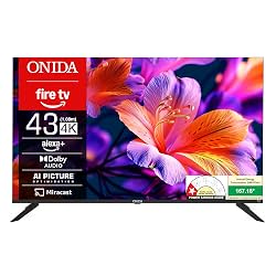 Onida 108 cm (43 inch) Ultra HD 4K Smart LED Fire TV 43UFD
