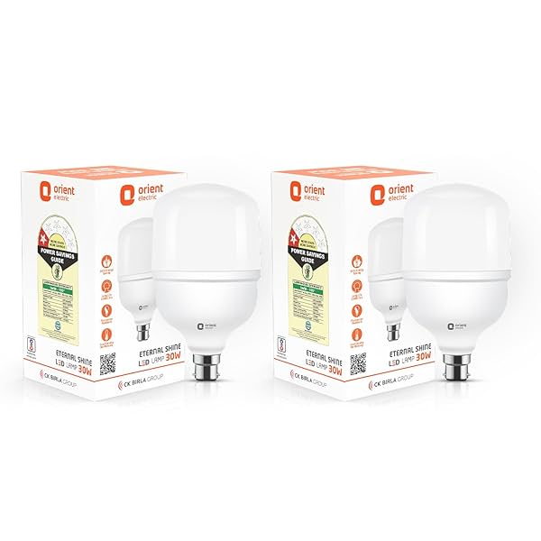 Orient Electric Eternal Shine LED Bulb 30W 6500K (Pack of 2)