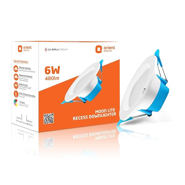 Orient Electric Moonlite 6WLED Ceiling Light,
