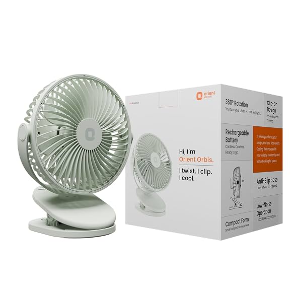 Orient Electric Orbis Rechargeable Personal Fan
