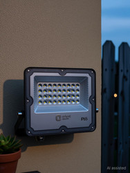 Orient Electric Razor Plus 50W with IP65 LED50WFL-65KIP65D Flood Light Outdoor Lamp (White)