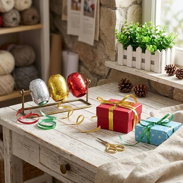 Osmosis Multicolor Foil Curling Ribbons 5mm x 10m (Set of 12)