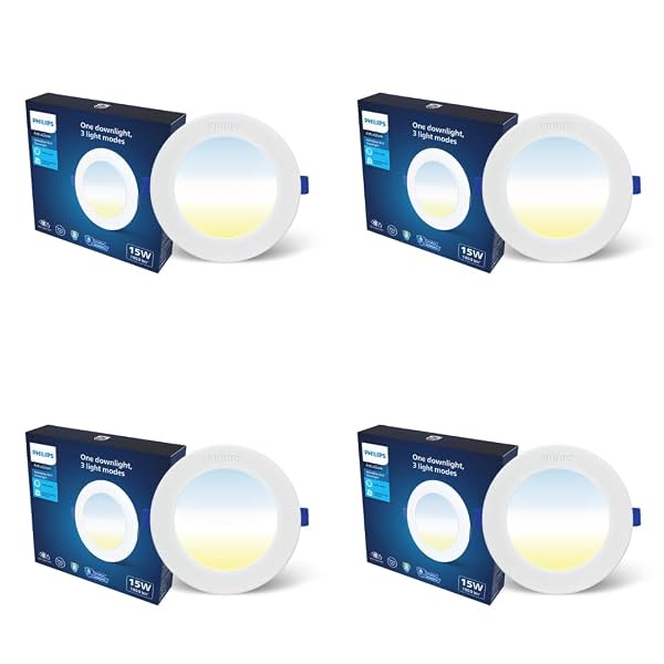 PHILIPS 15W 3in1 AstraGlow Round LED Panel Light
