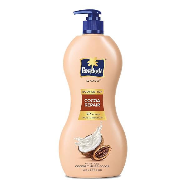 Parachute Advansed Cocoa Repair Body Lotion, Intense Moisture, 600ml