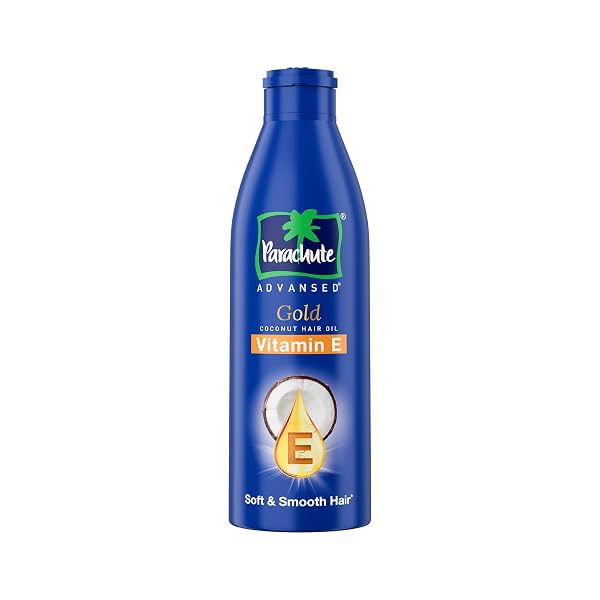 Parachute Advansed Gold Vitamin E Coconut Hair Oil| Long & Soft Hair