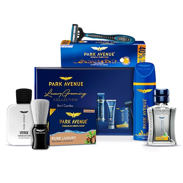 Park Avenue Luxury Grooming Collection 8 in 1 Combo for men