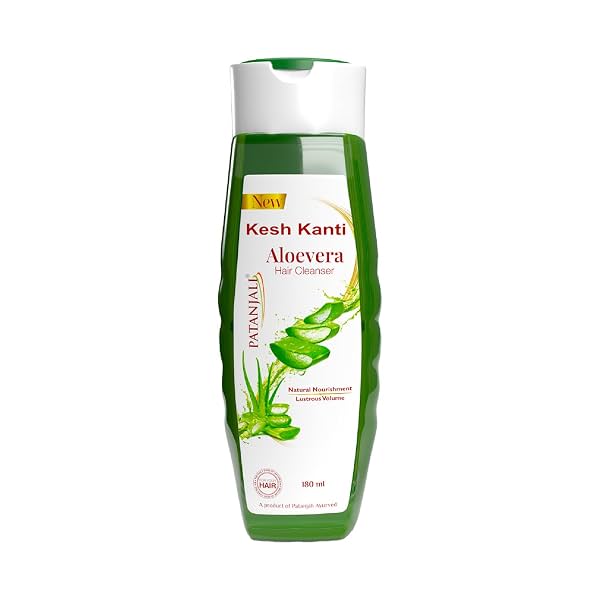 Patanjali Kesh Kanti Aloevera Hair Cleanser 180ml