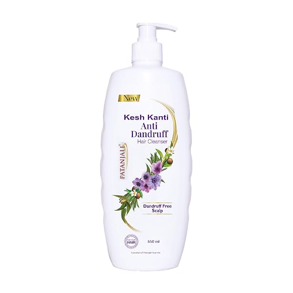 Patanjali Kesh Kanti Anti-Dandruff Hair Cleanser 650 ml