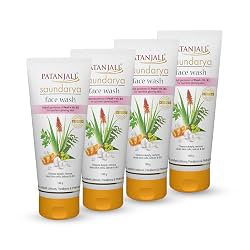 Patanjali Saundarya Face Wash, for Clean and Fresh Skin with Natural Ingredients