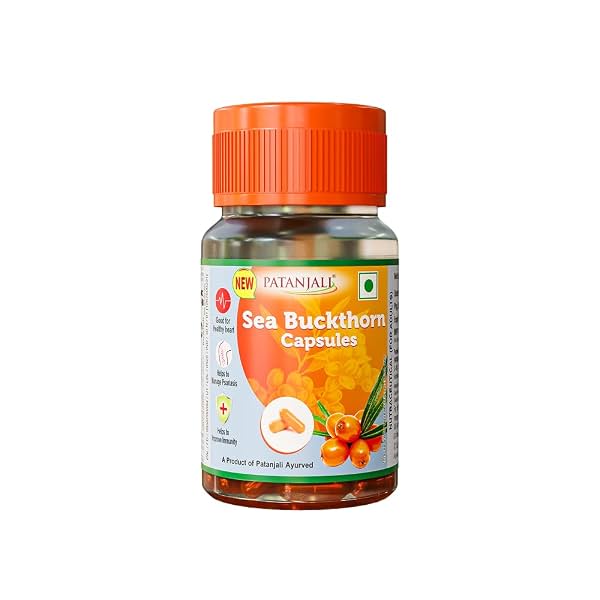 Patanjali Sea Buckthorn Fruit Berry Oil 500mg -