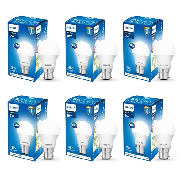 Philips Ace Saver 9 Watt LED Bulb Cool Day Light