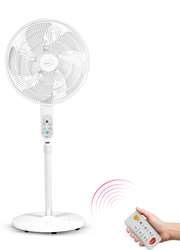 Pigeon BLDC Pedestal fan with 2 Year Warranty 400 mm Pedestal Fan (5 Star | White | Pack of 1)