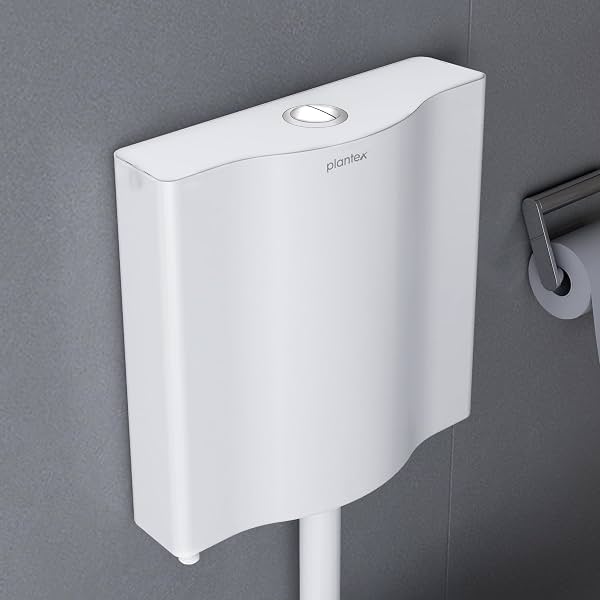 Plantex Flush Tank for Toilet with 8 LTR Water Capacity for Bathroom