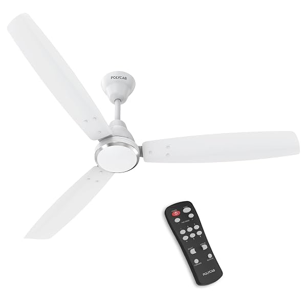 Polycab Wizzy Vibe 1200mm 5-Star BLDC Ceiling fan for Home