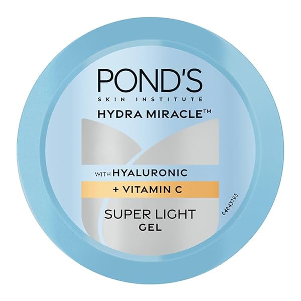 Ponds Hydra Miracle Super Light Gel with Hyaluronic Acid & Vitamin C - 200g