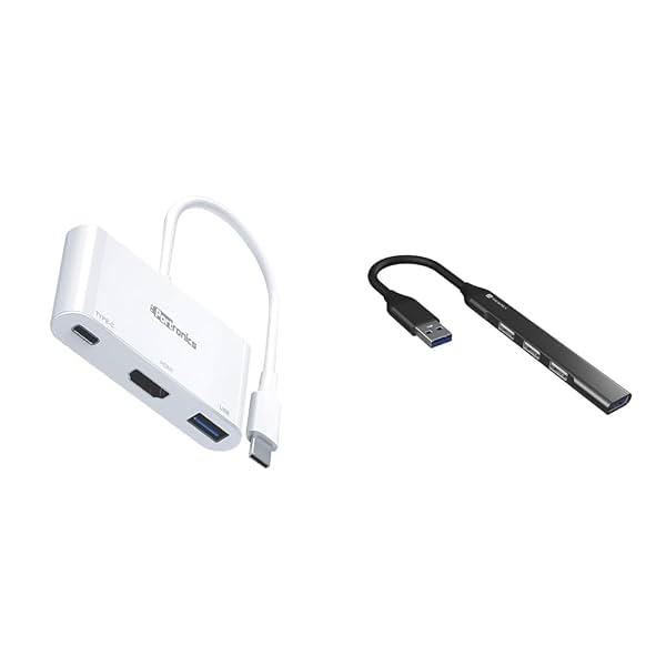 Portronics C-Konnect Type C to HDMI Adapter (3-in-1)