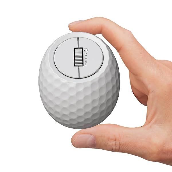 Portronics ToadPlay Golf Mini Wireless Bluetooth Mouse with Dual Wireless