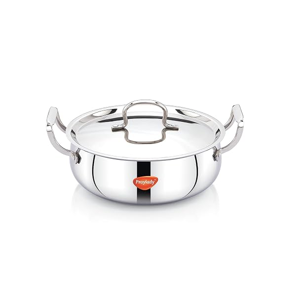 Praylady Triplus+ Pro Triply Biryani Handi | 32 cm | 8.0 L
